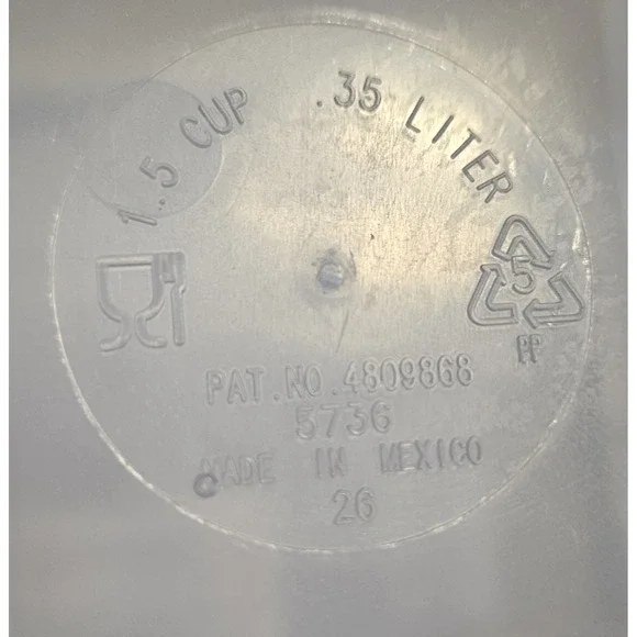 Vintage Anchor Hocking Pop Top Storable Container Lot Blue Lids Multiple... - Picture 5 of 8